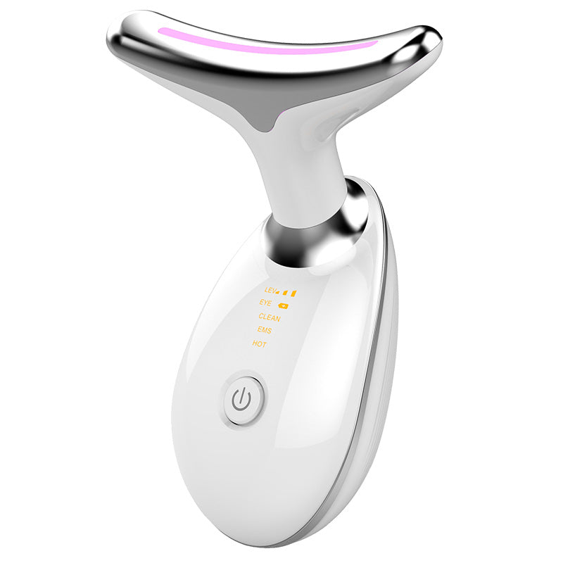 EMS Thermal Neck Lifting And Tighten Massager Electric Microcurrent Wrinkle Remo