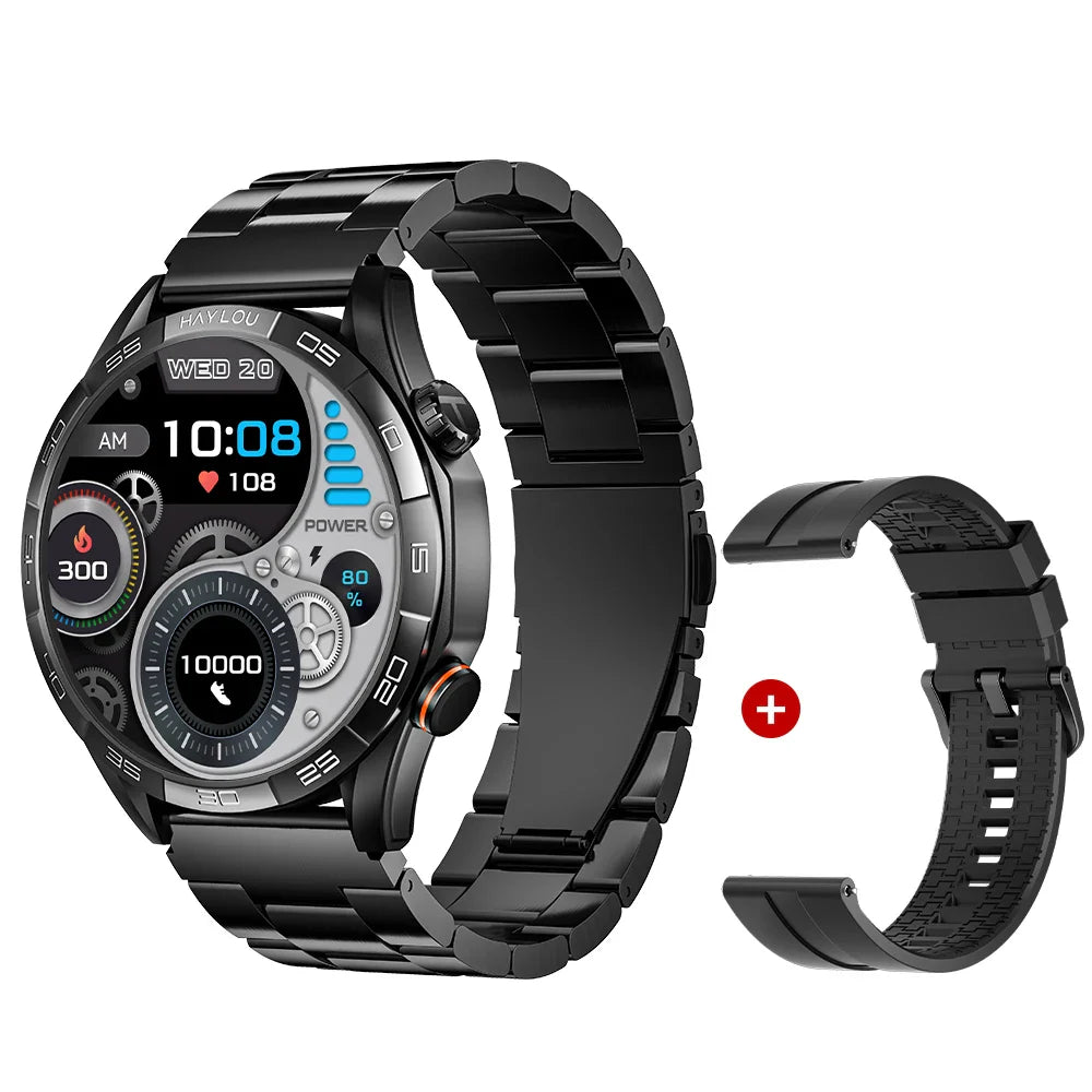 HAYLOU Solar 5 AMOLED Smartwatch with Health Monitoring