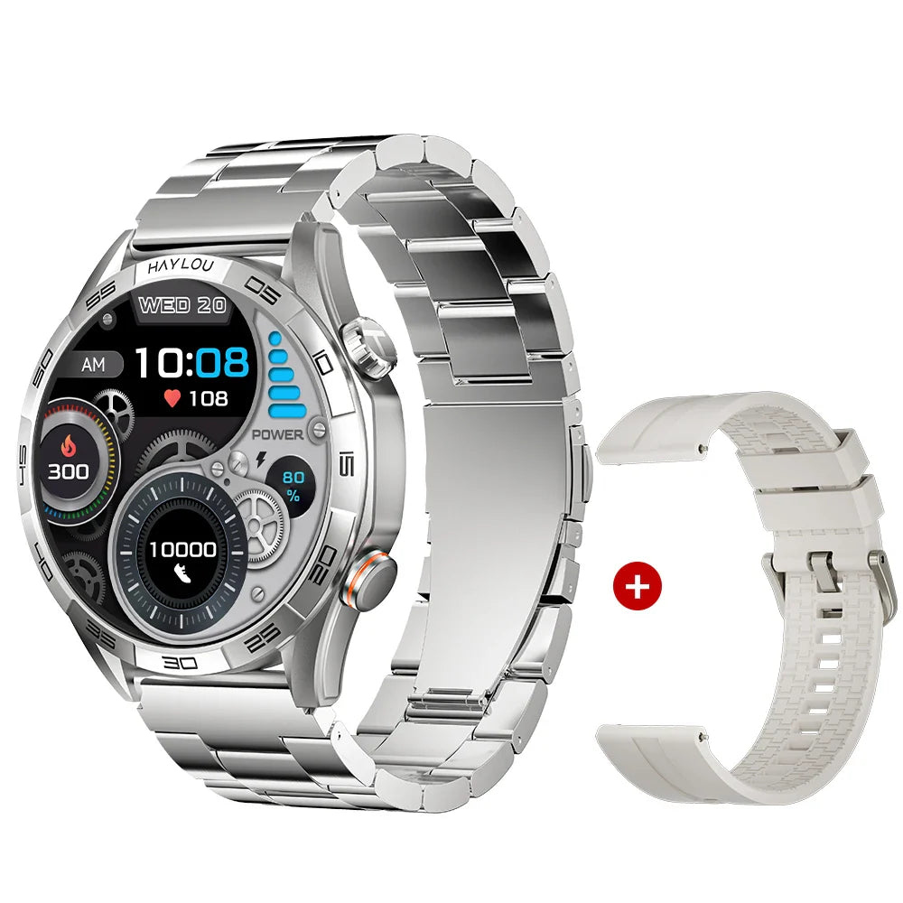 HAYLOU Solar 5 AMOLED Smartwatch with Health Monitoring