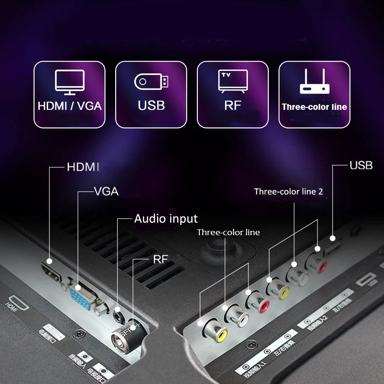 Smart Tvs Television Accept Custom Lcd Led 32 43 50 55 65 Inch HD 2k 4k Smart Android Smart Tv