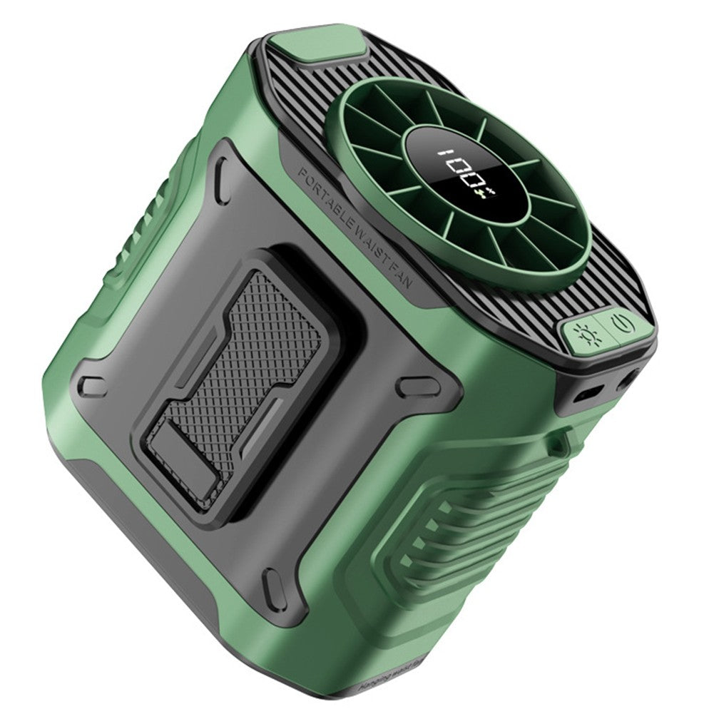 Lightweight Portable Waist Fan with Long Lasting Battery Life for Outdoors