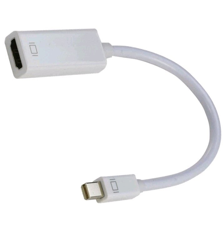 Mini DVI Male to HDMI Female Video Adapter Cable Converter Mac MacBook Monitor