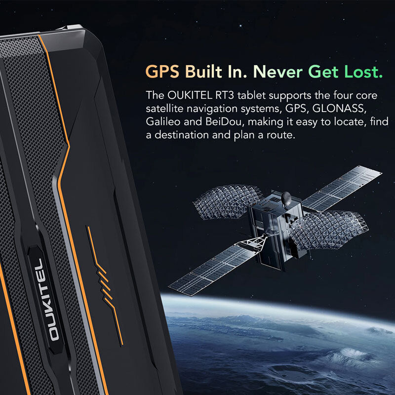 8" Oukitel RT3 4G LTE Rugged Tablet PC Phone Android Mobile Waterproof Unlocked