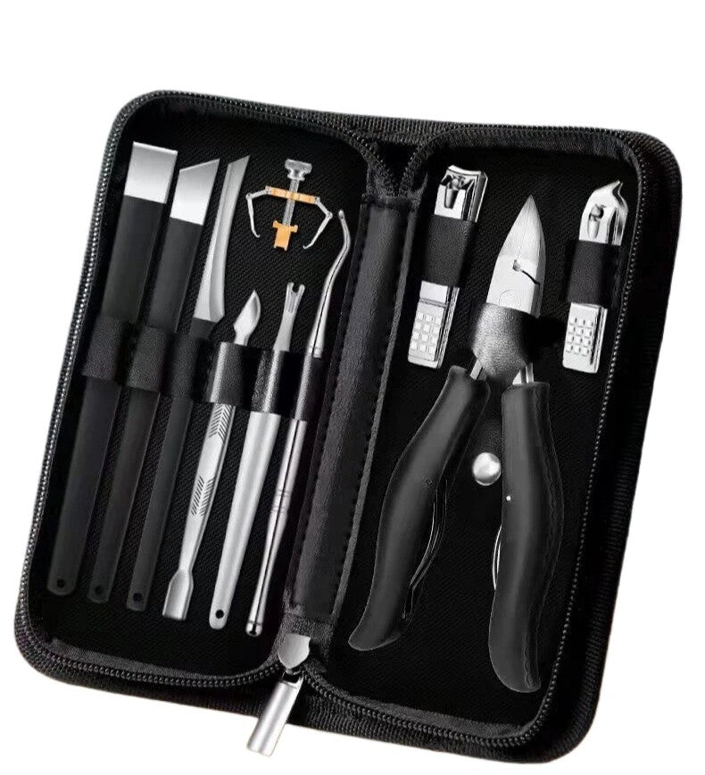 14Pcs Toenail Clippers for Thick Ingrown Toe Nails Heavy Duty Nail Clippers Kit