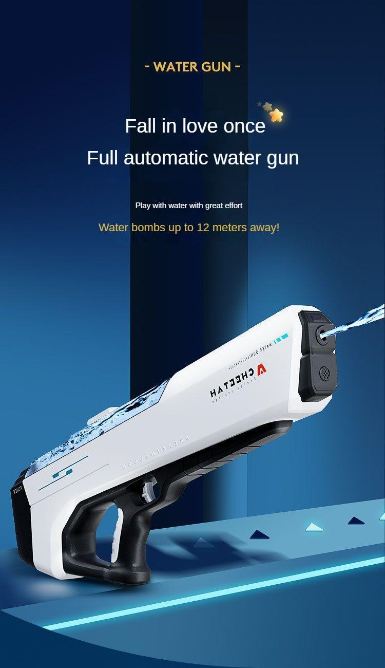 High Pressure Automatic Absorb Electric Water Gun Toy Summer Beach Water Gun Fig