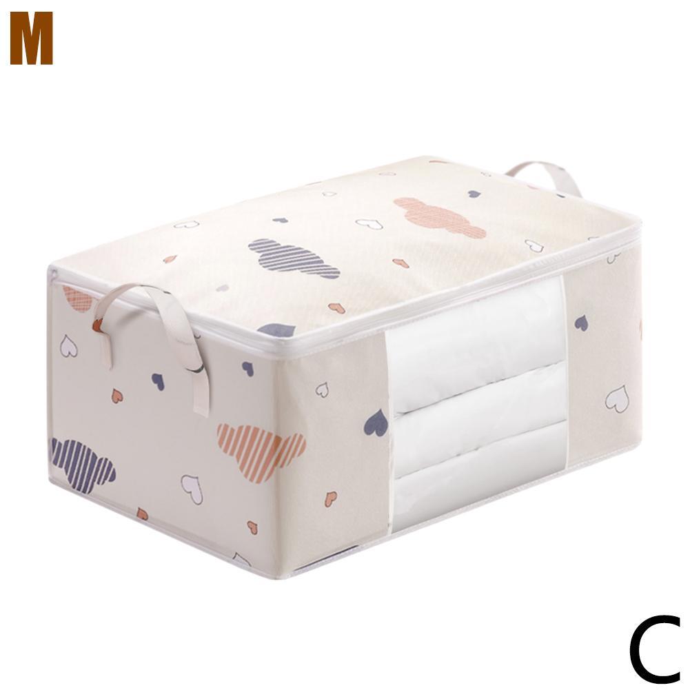 Clothes Storage Bag Large Capacity Organizer for Comforters Blanket Bedding🔥