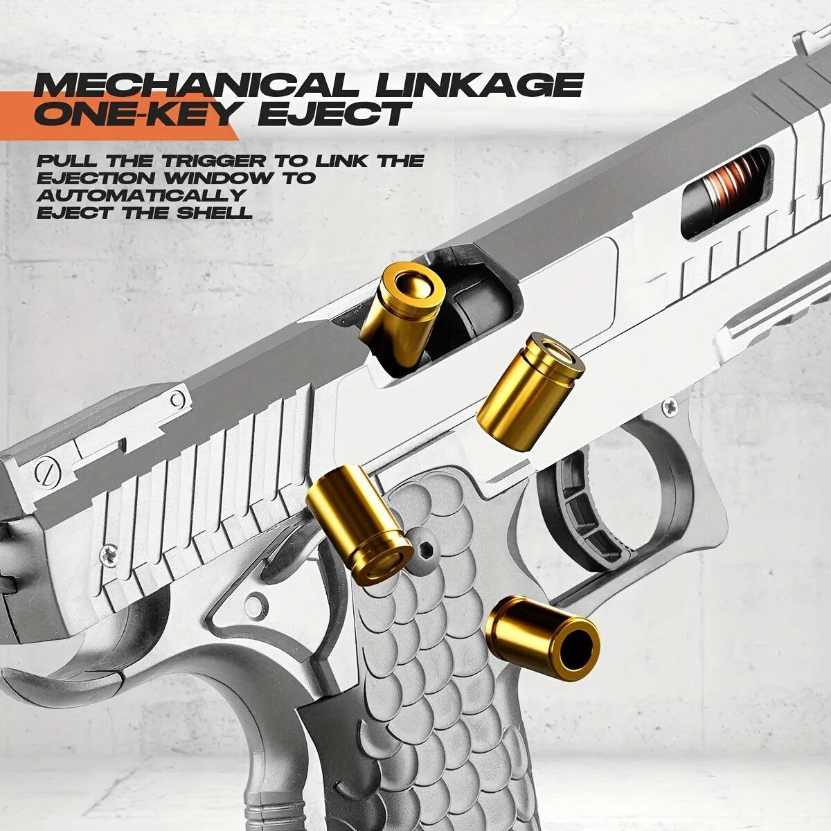 Soft Bullet Gun Toy Educational Model Pistol Shooting