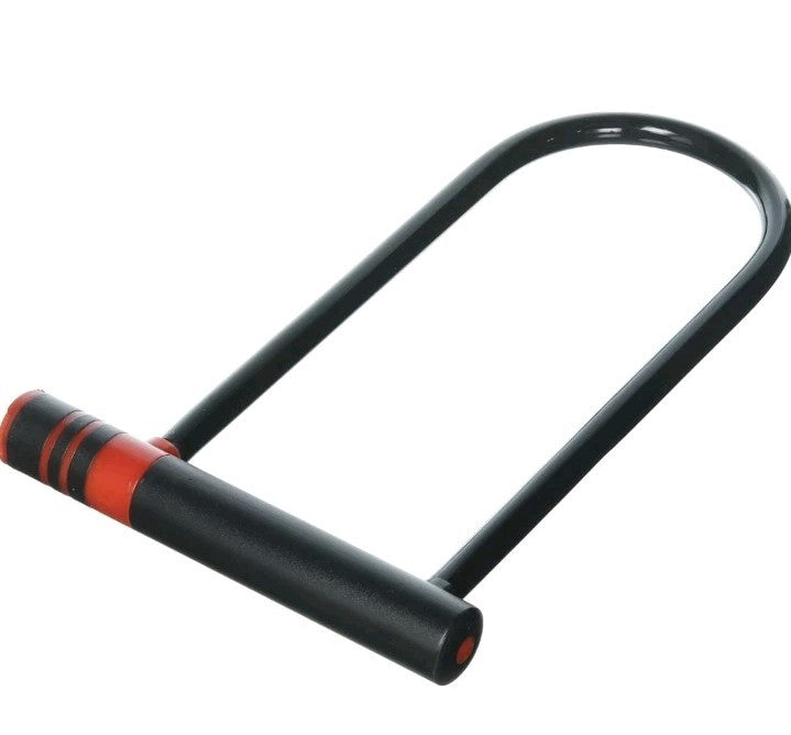 U Type Lock Motorcycle Bicycle Security Lock Bike Scooter Ladder Rack Safety