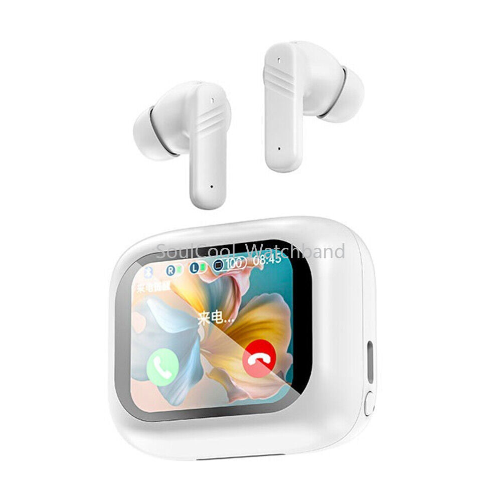 Wireless 144 Languages Smart Real-Time Translation Earbuds Touch Screen Earphone