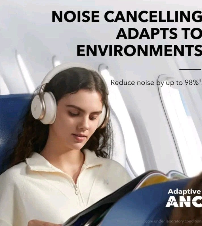 Soundcore Space One Wireless Headphones 40H ANC Playtime 2XStronger Voice Reduct