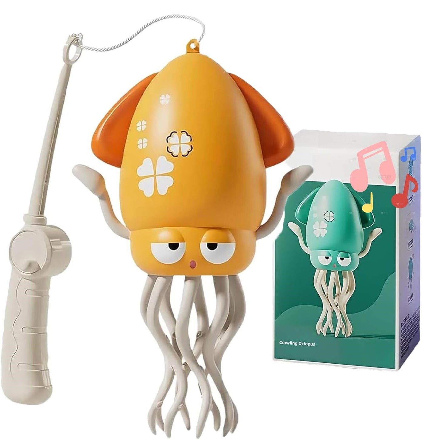 Enginekit Octopus - Electric Crawling Octopus, Magic Dancing Octopus Toy