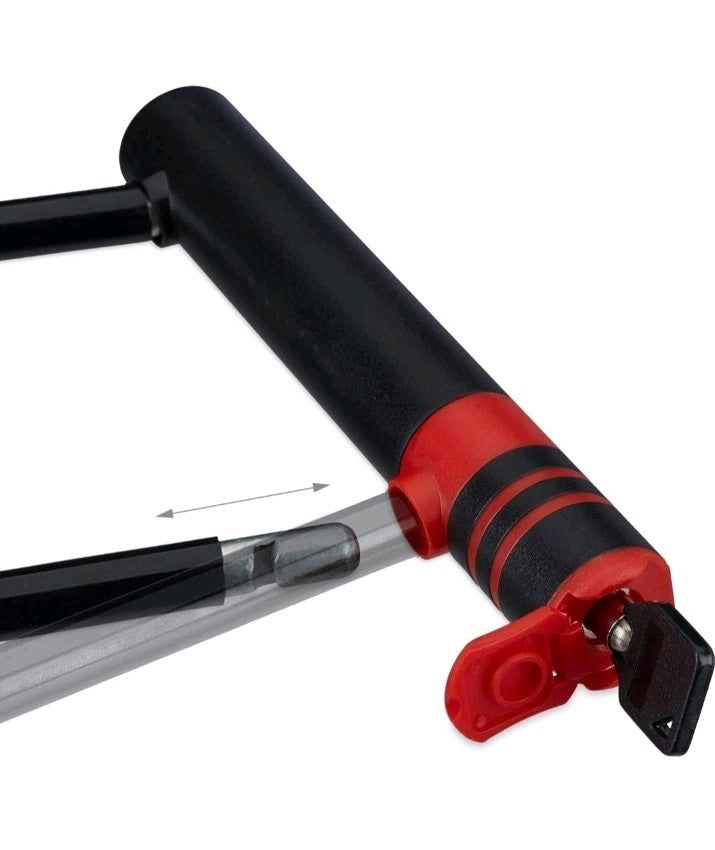 U Type Lock Motorcycle Bicycle Security Lock Bike Scooter Ladder Rack Safety