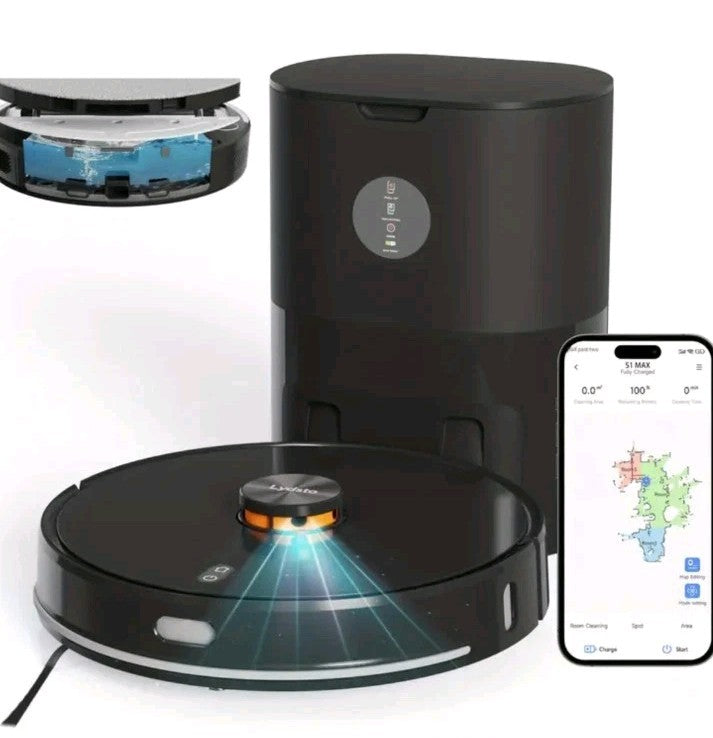 Lydsto S1 MAX Sweeping And Mopping All-in-One Robot, Vacuum Cleaner And Mop Comb
