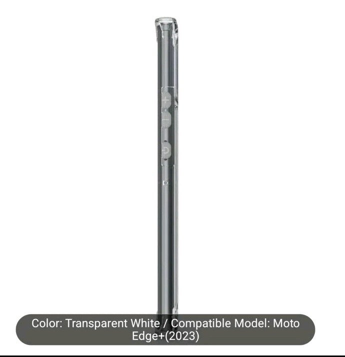 Avizar Case for Motorola Edge 40 Pro Shockproof bumper, Transparent
