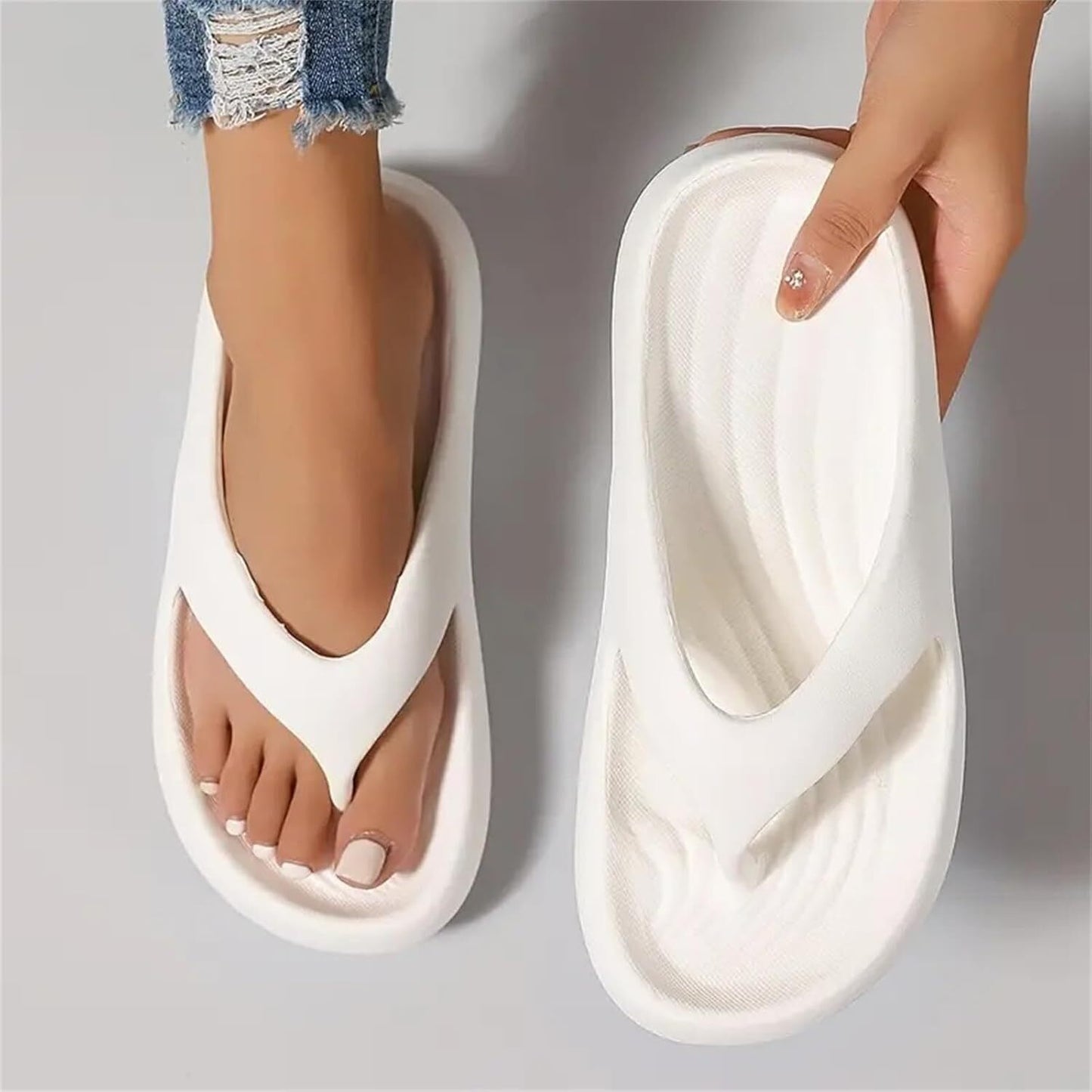 Women's Orthopedic Flip Flops - Arch Support & Plantar Fasciitis Relief