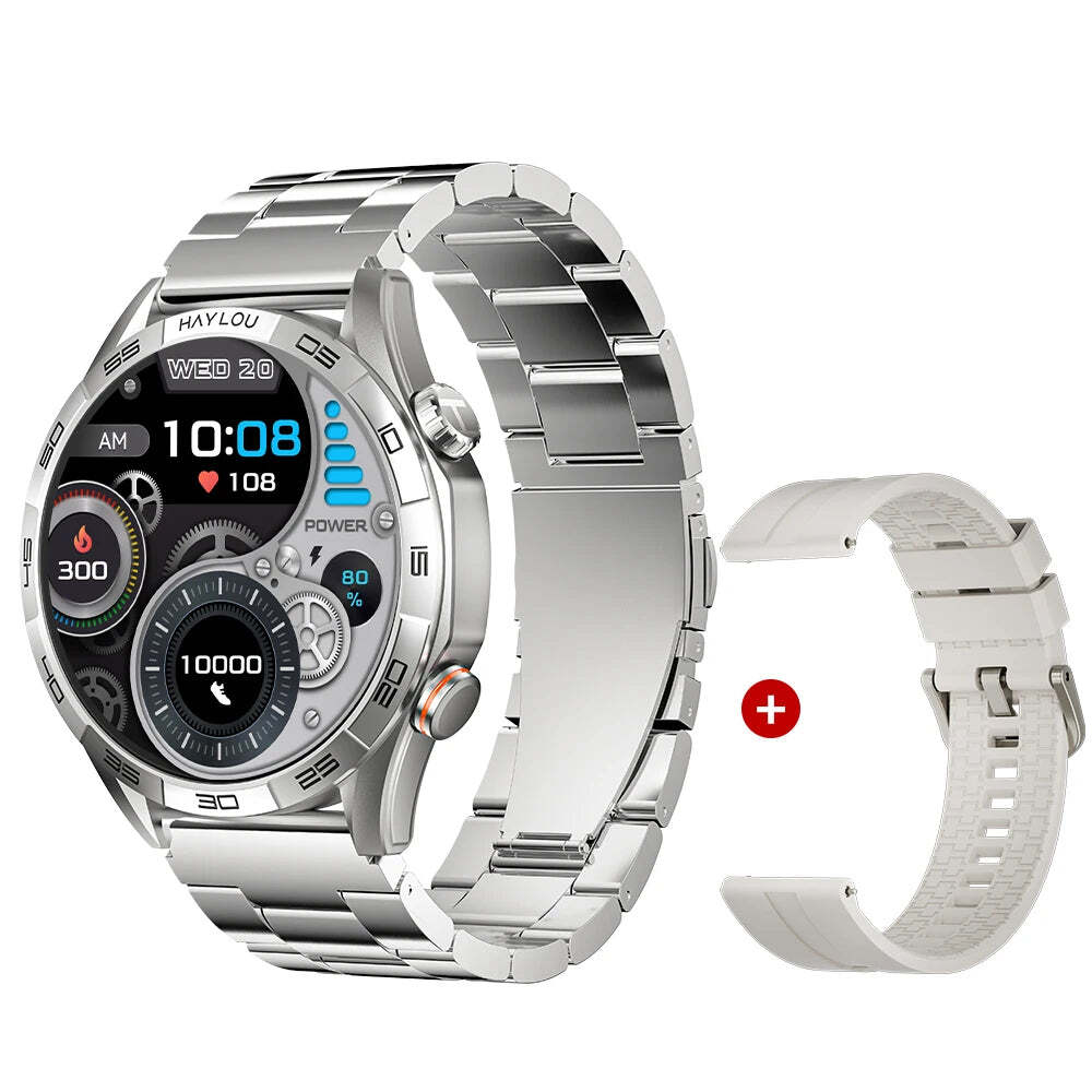 HAYLOU Solar 5 AMOLED Smartwatch with Health Monitoring