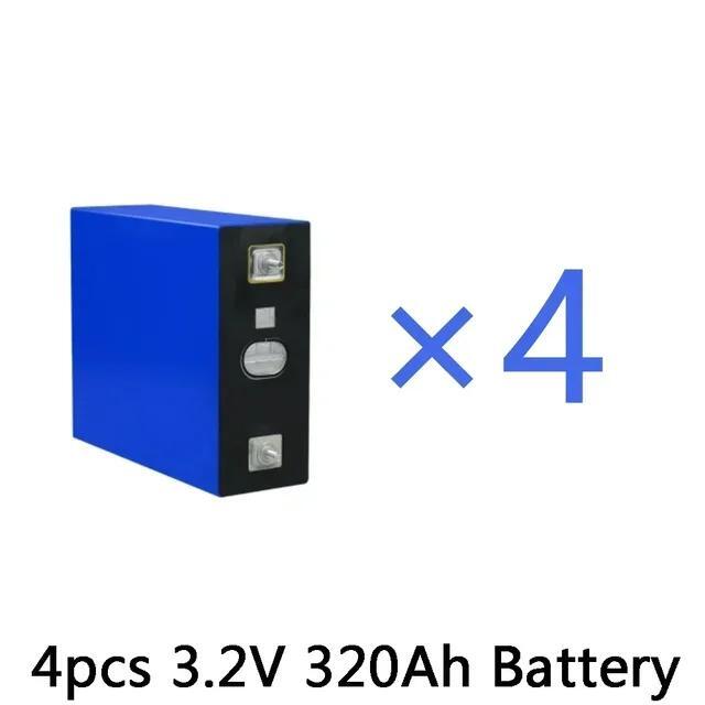3.2v Lifepo4 300ah Grade a 12v 24v 48v Rechargeable Lithium Iron