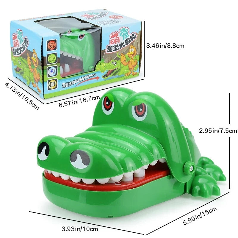 Crocodile teeth toy children's crocodile bites finger teeth game fun.