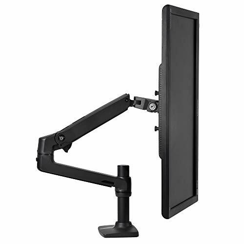 El Gotron LX Desk Mount Monitor Arm Matte Black 34-In (3.2 to 11.3kg) 45-241-224