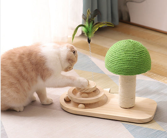 Pet Cat Tree Toys Cat Scratch Post Pet Furniture Scratching Post Cats Claw Scrat