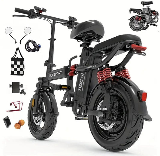 18MPH Commuter, LCD Display, 31 Mile Range, Electric Bike for Adults, 700W Motor