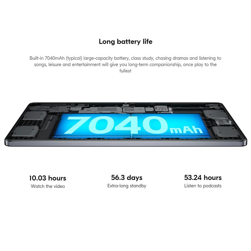 Pad 2024 Tablet 6 / 8GB 128GB Qualcomm Snapdragon 685 Octa Core 11" Screen WIFI