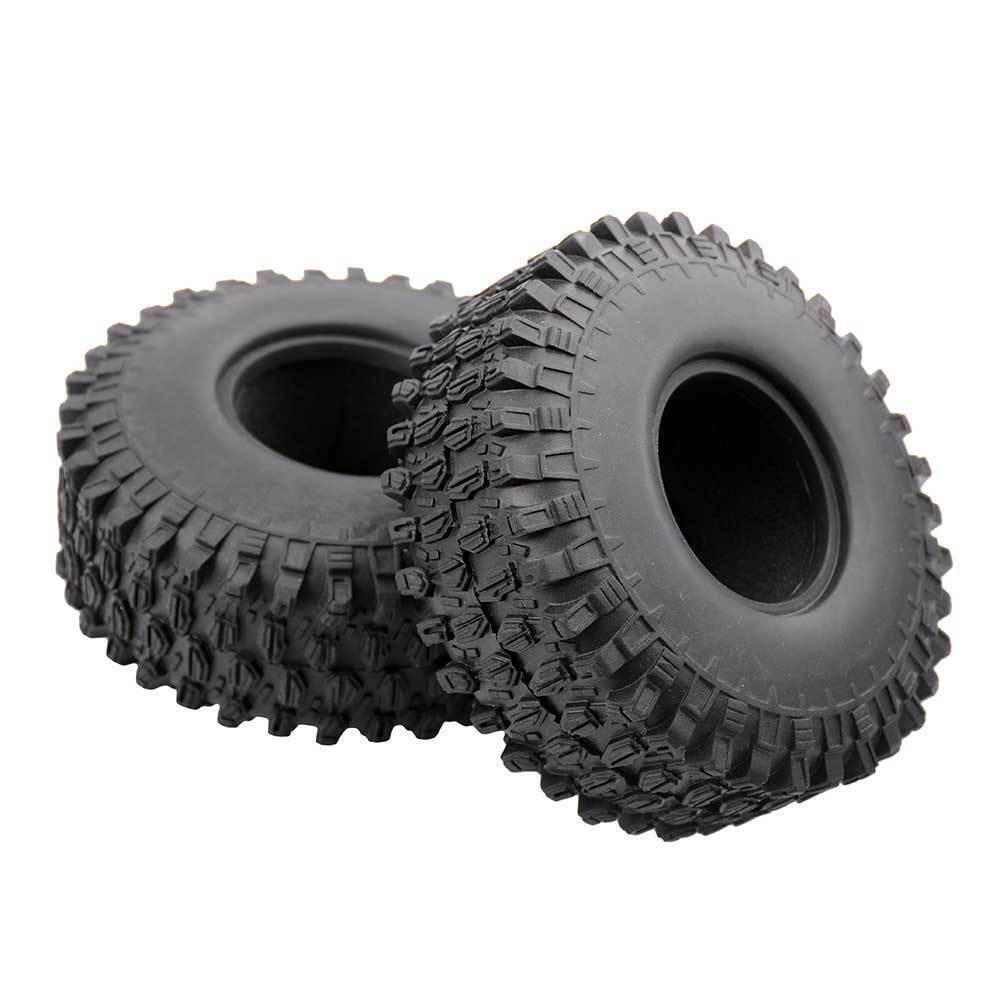 4PCS 1.9 Inch 108/120MM RC Crawler Tires For 1/10 SCX10 90046 D90 RC4WD TRX-4