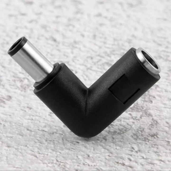 7.4x5.0 Straight head to 7.4x5.0 elbow DC Adapter Converter Connector for