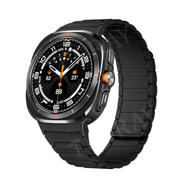Quick Fit Silicone Band for Samsung Galaxy Watch Ultra 47mm Magnetic Loop Strap