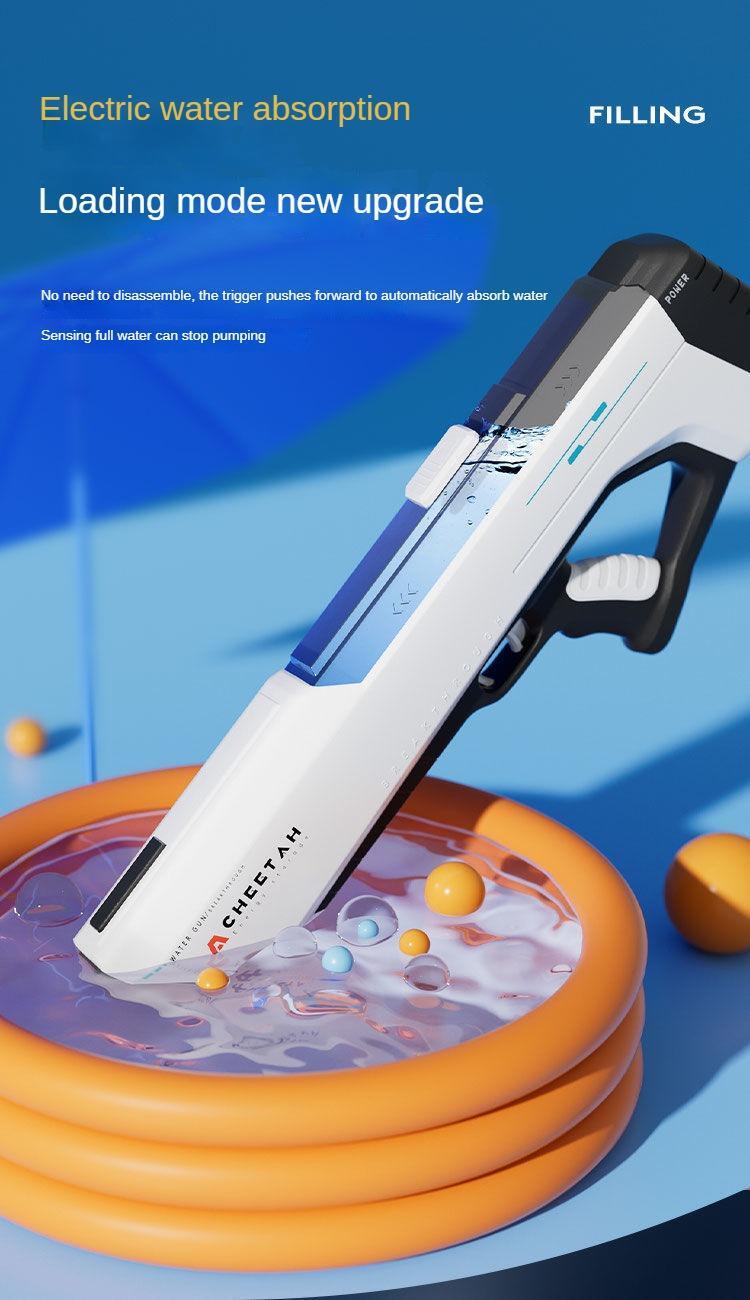 High Pressure Automatic Absorb Electric Water Gun Toy Summer Beach Water Gun Fig