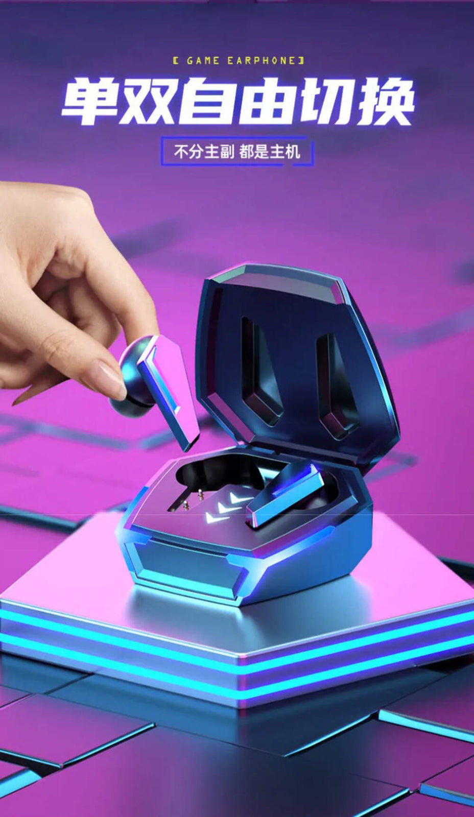 Original XIAOMI M10 Bluetooth Earphones Game Ear Earbud Wireless Headphone For W