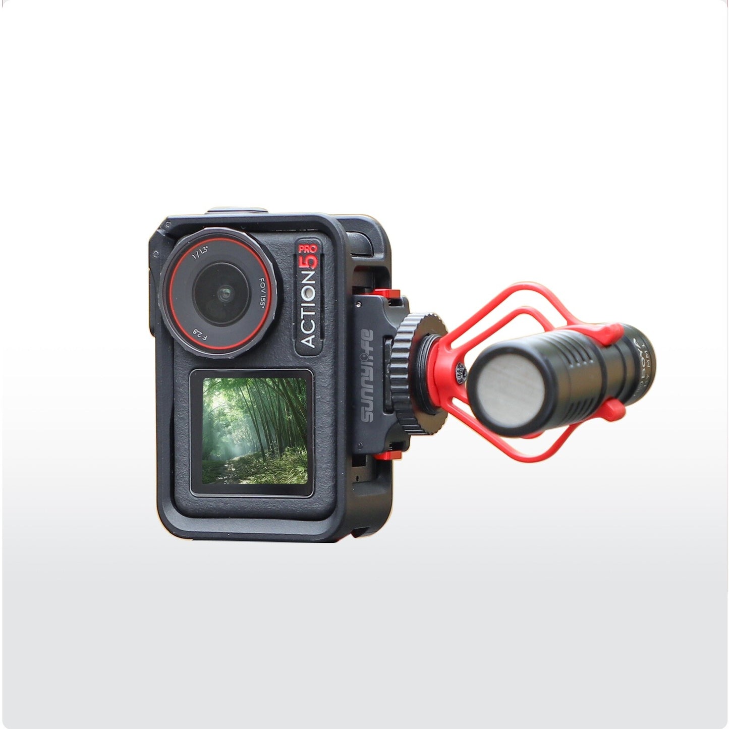 Magnetic Quick-Release Cold Shoe Adapter for DJI OSMO ACTION 5 PRO/4/3 Portable