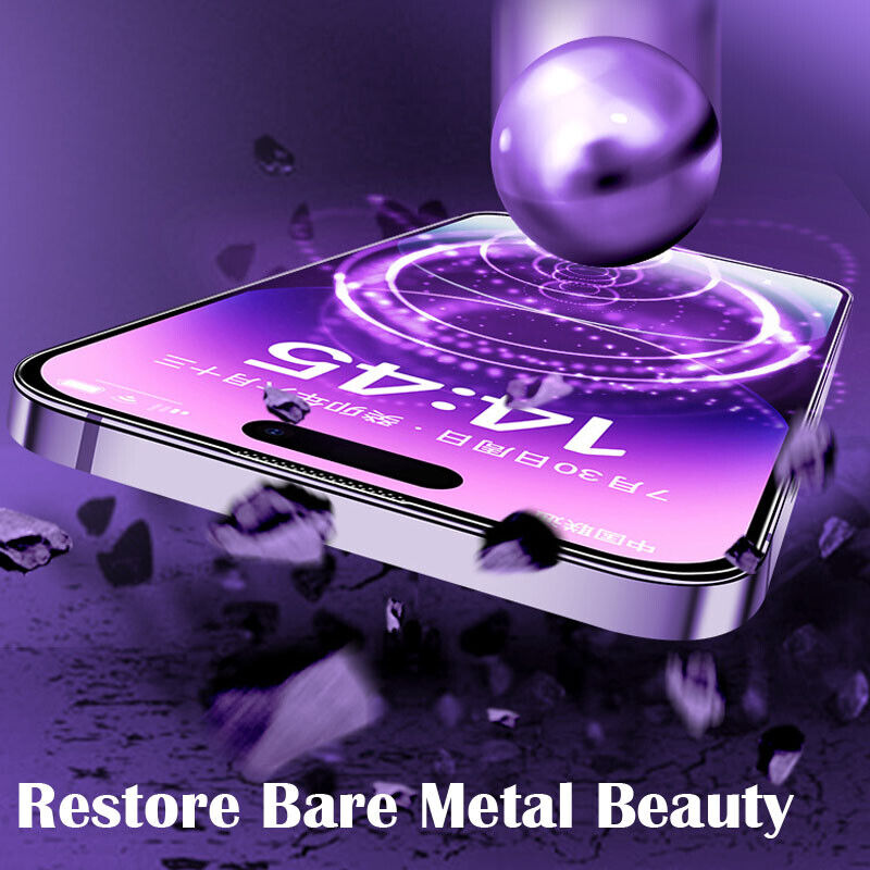 Glass Screen Protector for iPhone 16 15 14 Pro Max ,One-Click Installation-2024