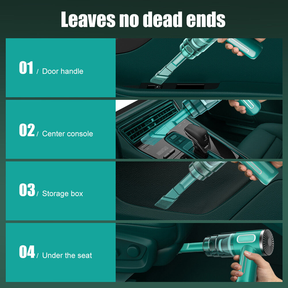 29000pa 120W Cordless Portable Vacuum Cleaner Handheld Car Home Vacuum Cleaner