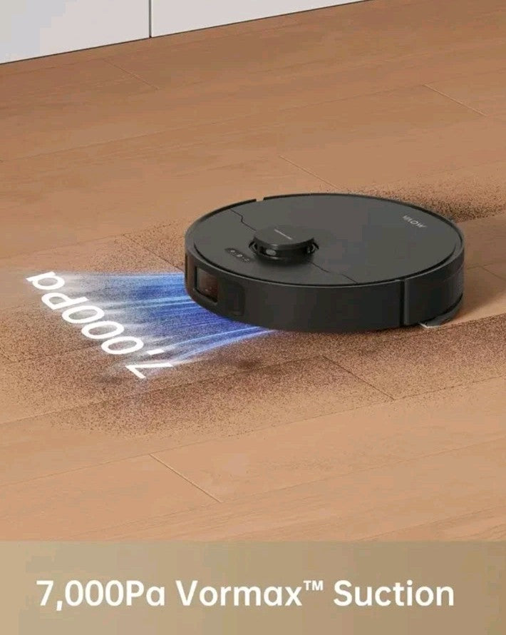 Mova S10 Robot Vacuum Cleaner with 7000Pa Suction, 260 Mins Run Time Liftable