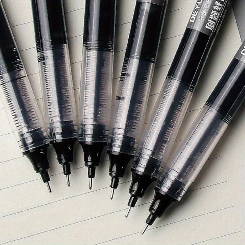 10Pcs Gel Pen Set with 0.5mm Precision Writing Tip - Smooth, Quick-Drying, Kawai