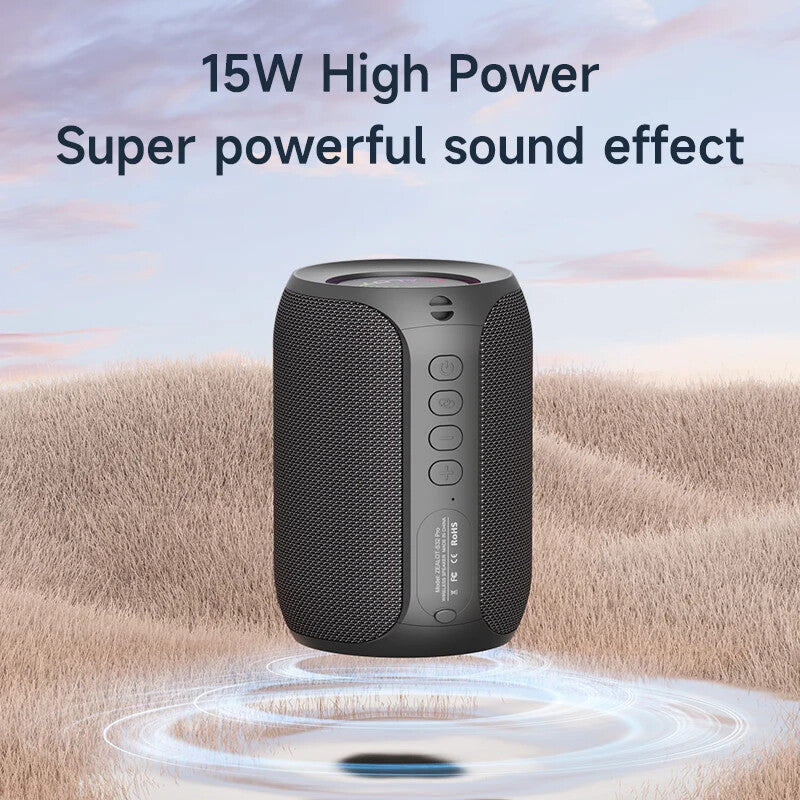 Powerful Bluetooth Speaker, Bass Wireless,LED Light, Outdoor Speakers, Subwoofer