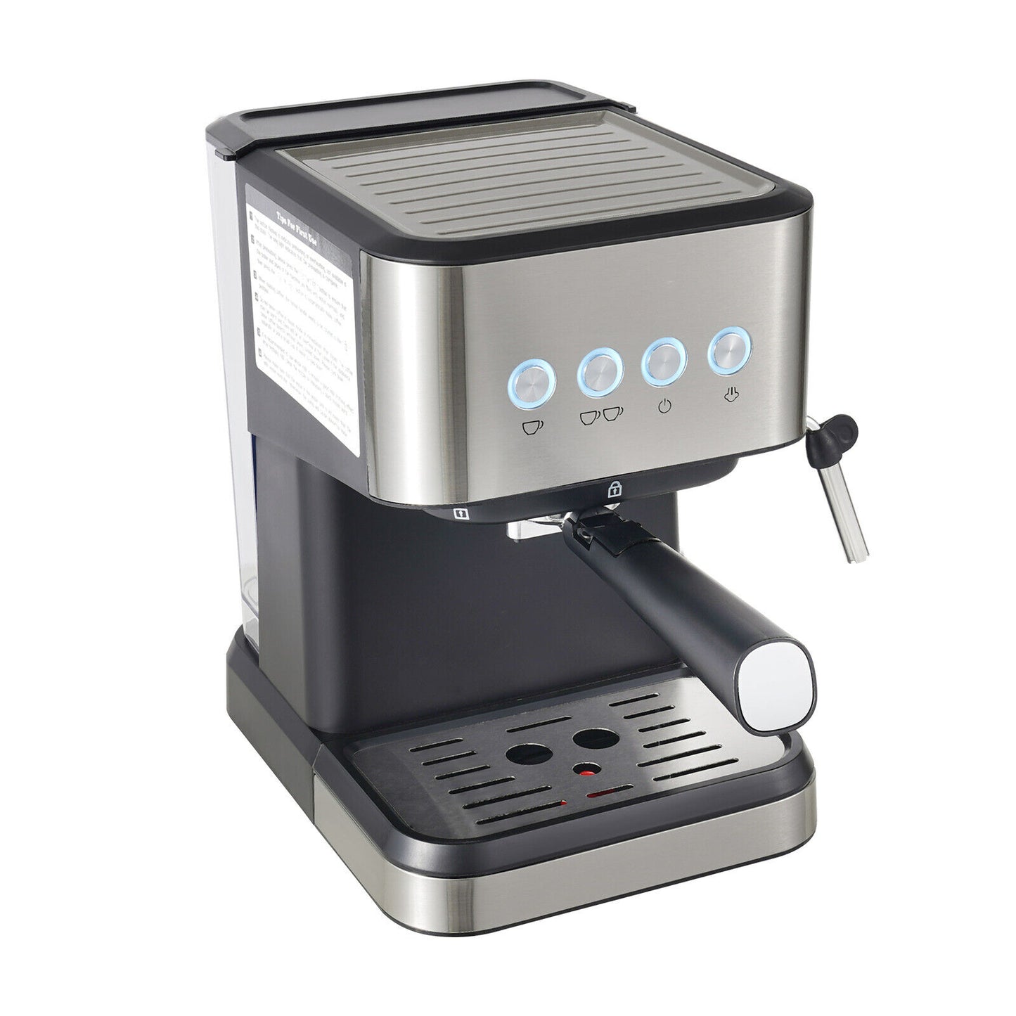Spoon&Tamper Small Drip Coffee Machine,1.5L Semi-automatic Coffee Machine New~