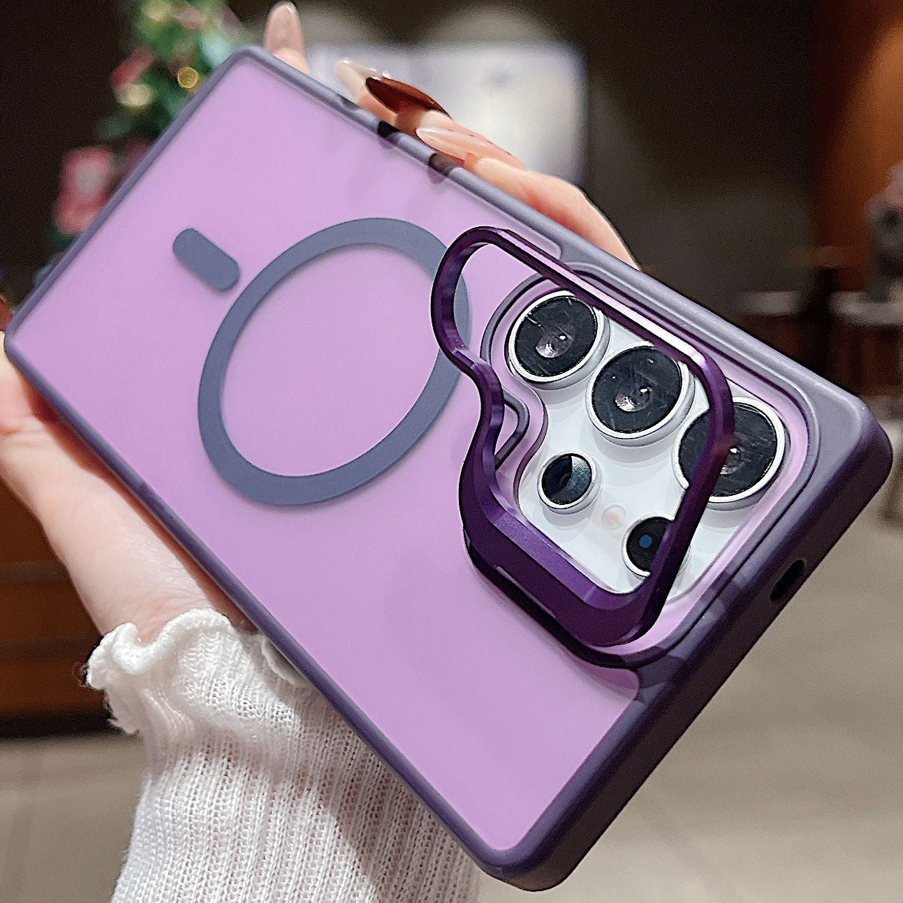 For Samsung S25 Ultra/S25/S24/S23 Mag Safe Magnetic Case Matte Translucent Cover
