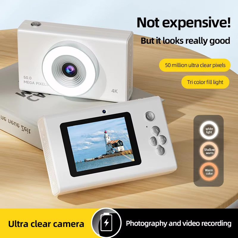 Xiaomi 4K High-Definition Digital Camera with 50MP Autofocus and Retro Design