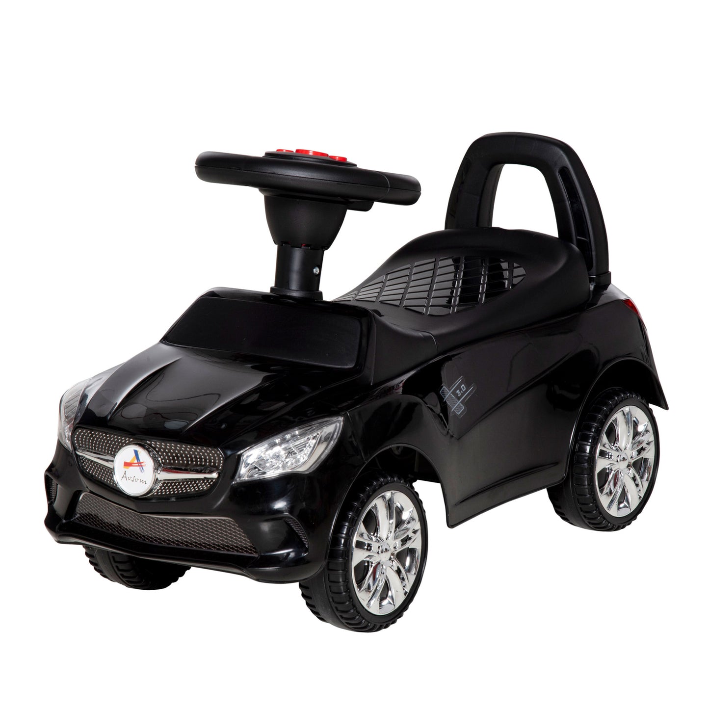 Kids Ride On Toy Sliding Push Car with Horn Music Working Lights Toddler Walking