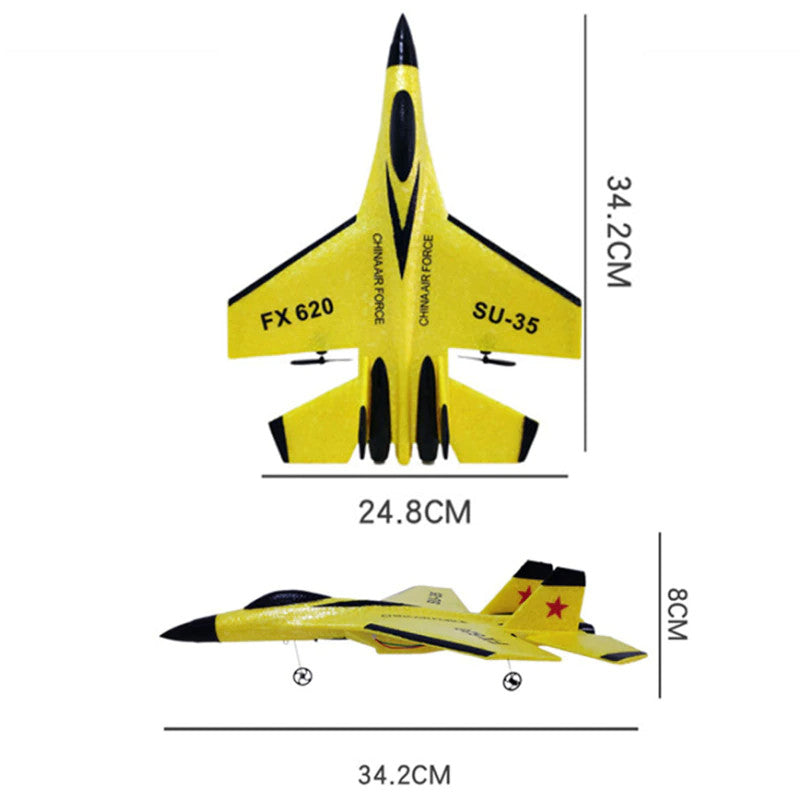 Remote Control Air plane 2.4G Remote Control Fighter Hobby Plane Glider Airplane