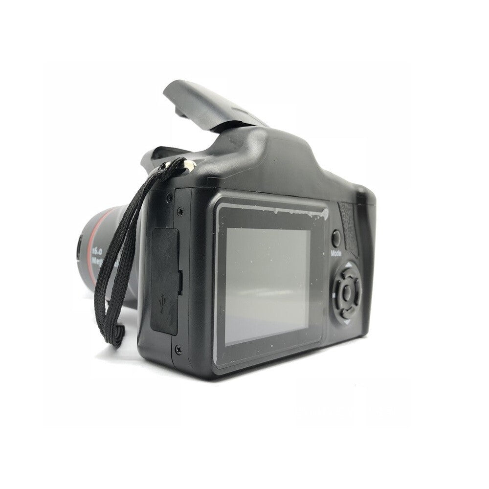 Black Digital Camera 3.0 Inch TFT LCD Screen 16X Zoom HD 16MP Anti-Shake Mic New