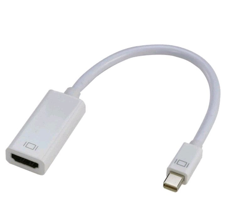 Mini DVI Male to HDMI Female Video Adapter Cable Converter Mac MacBook Monitor