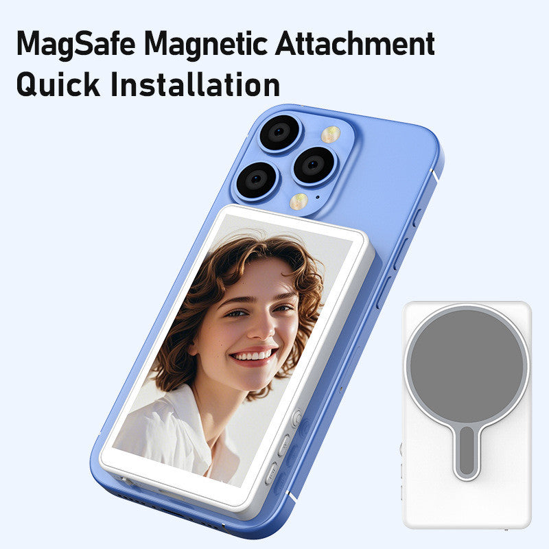 T1 Wireless Magnetic Selfie Vlogger Monitor Screen 5G/2.4G iPhone Gear Camera