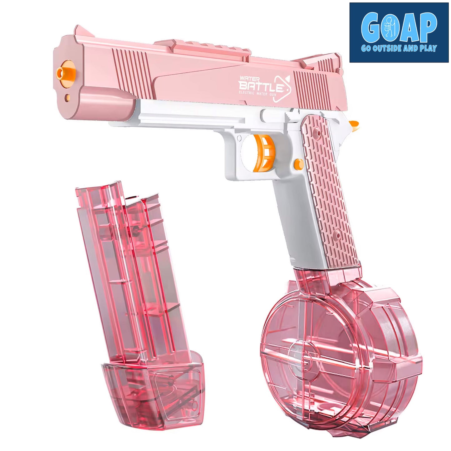 Continuous Fire Electric Water Gun Adult Kids Rechargeable Squirt Gun