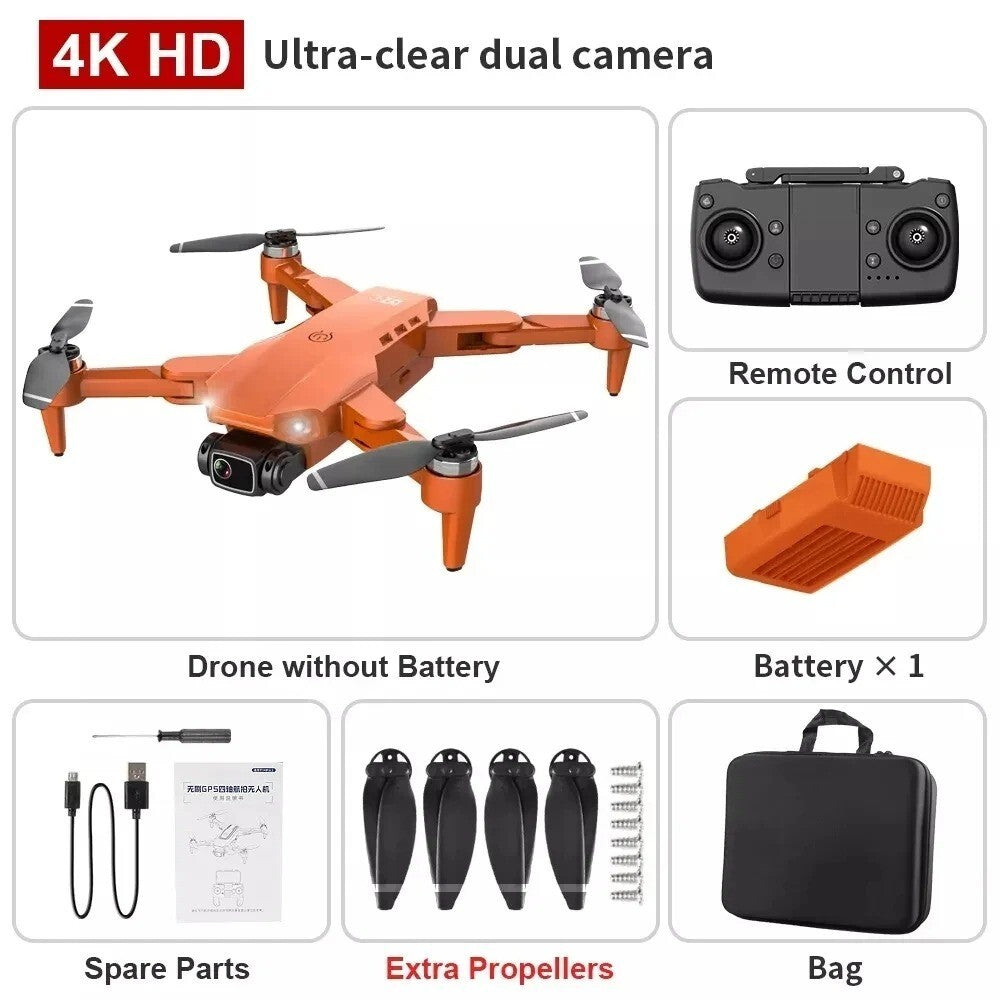 Professional Drone 4K L900 Pro, GPS, 5G, 28 Min, HD Camera, Brushless Motor