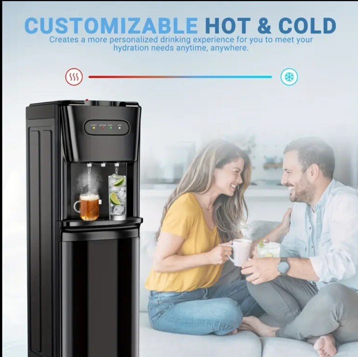 MANASTIN Electric Water Dispenser For 3 Or 5 Gallon Bottles 3 Tempt Modes