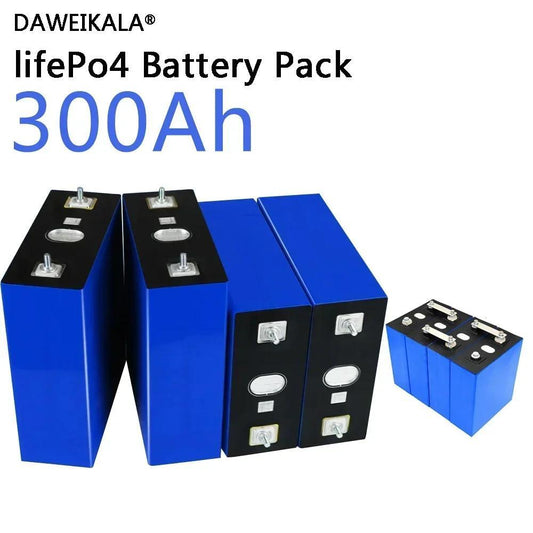 3.2v Lifepo4 300ah Grade a  12v 24v 48v Rechargeable Lithium Iron