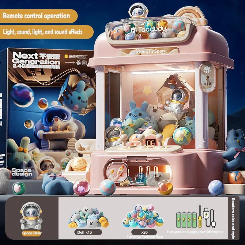 Plus Size Kids Claw Machine, Mini Coin Catcher Set, Toy